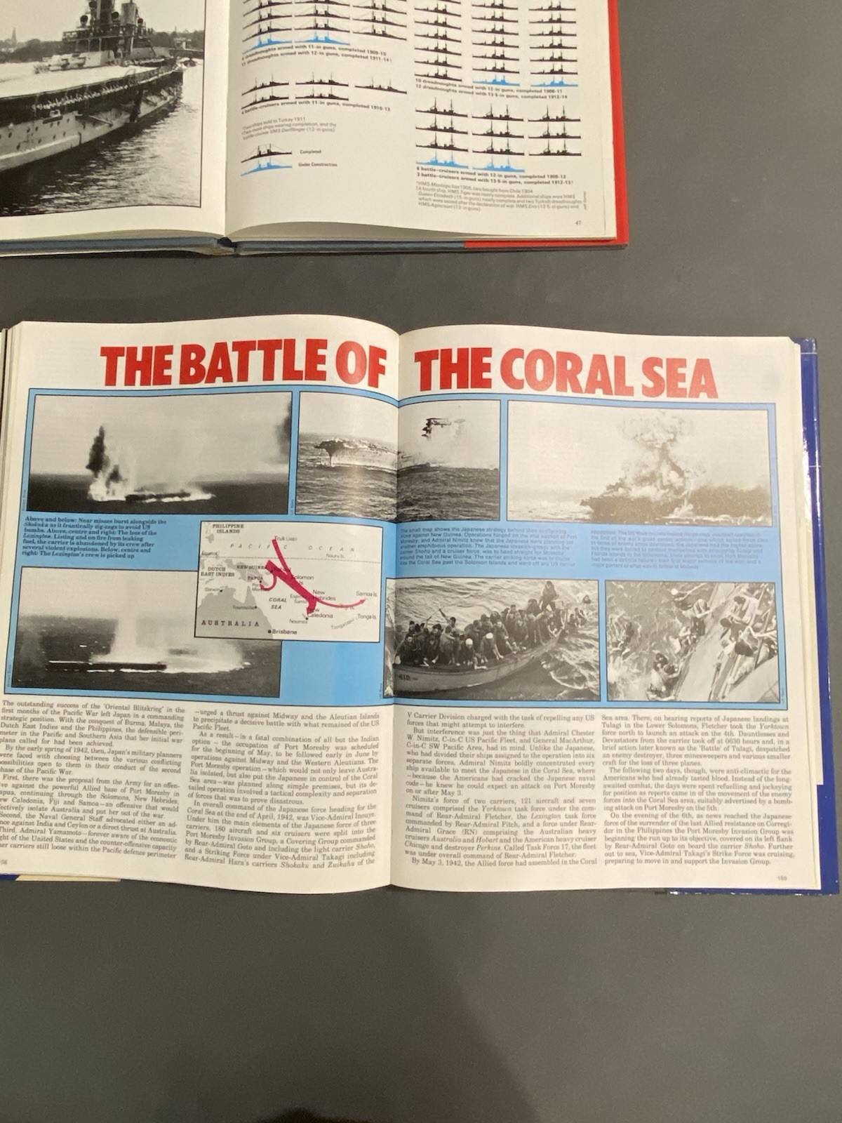 Book Lot of 3 WW1 WW2 Battleships Destroyers Fighting Ships Preston HC