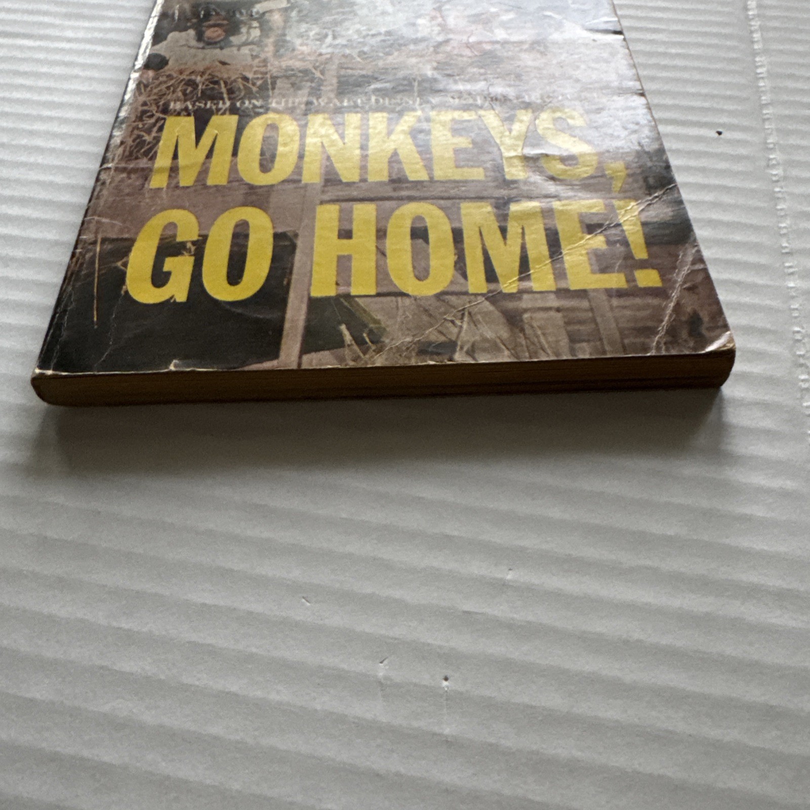 MONKEYS, GO HOME! Book on Walt Disney Motion Picture PB 1967 Scholastic Book