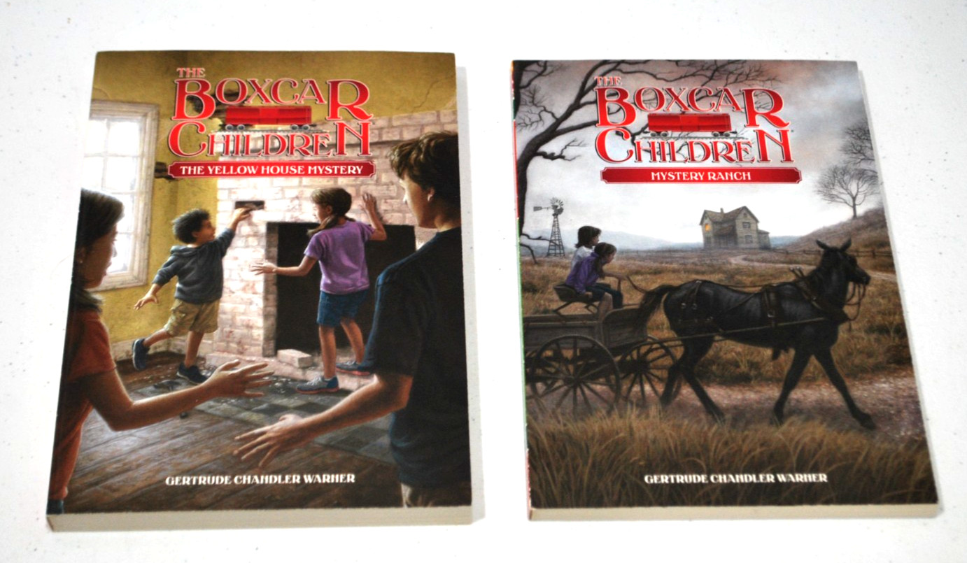 The Boxcar Children by Gertrude Chandler Warner: Books 1-4 Boxed Set