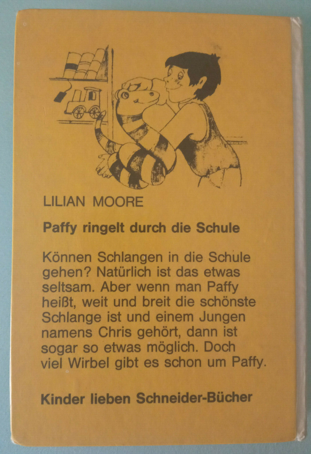 Lilian Moore – Paffy ringelt durch die Schule – Gebundene Ausgabe