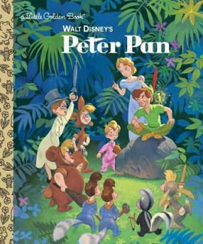 Walt Disney’s Peter Pan (Disney Peter Pan) (Little Golden Book) – VERY GOOD
