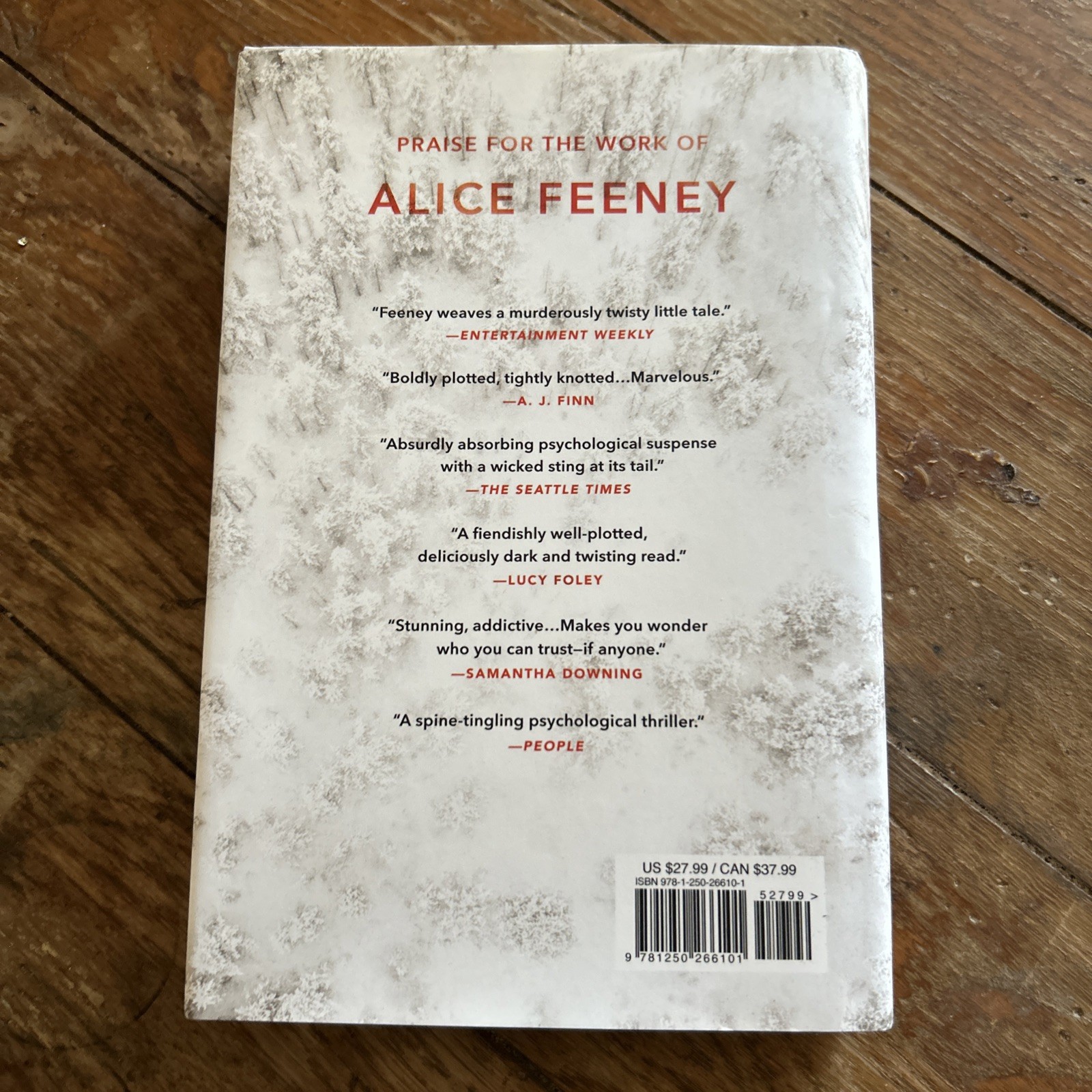 Rock Paper Scissors : A Novel by Alice Feeney (2021, Hardcover)