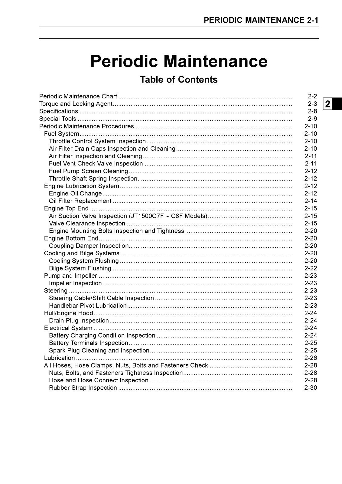 KAWASAKI JET SKI WATERCRAFT ULTRA LX SERVICE MANUAL FASTENED – TOUGH COVERING
