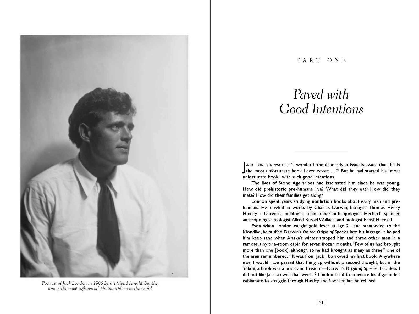 Brand new unread copy JACK LONDON’S BEFORE ADAM BATTLES „It’s a stunner.“