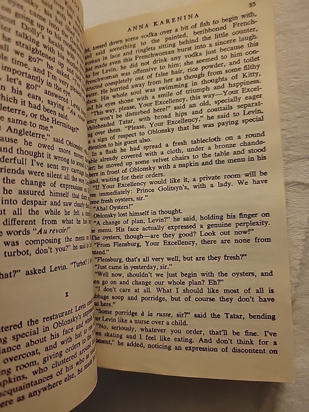 Anna Karenina by Leo Tolstoy 1981 Bantam Classic Paperback
