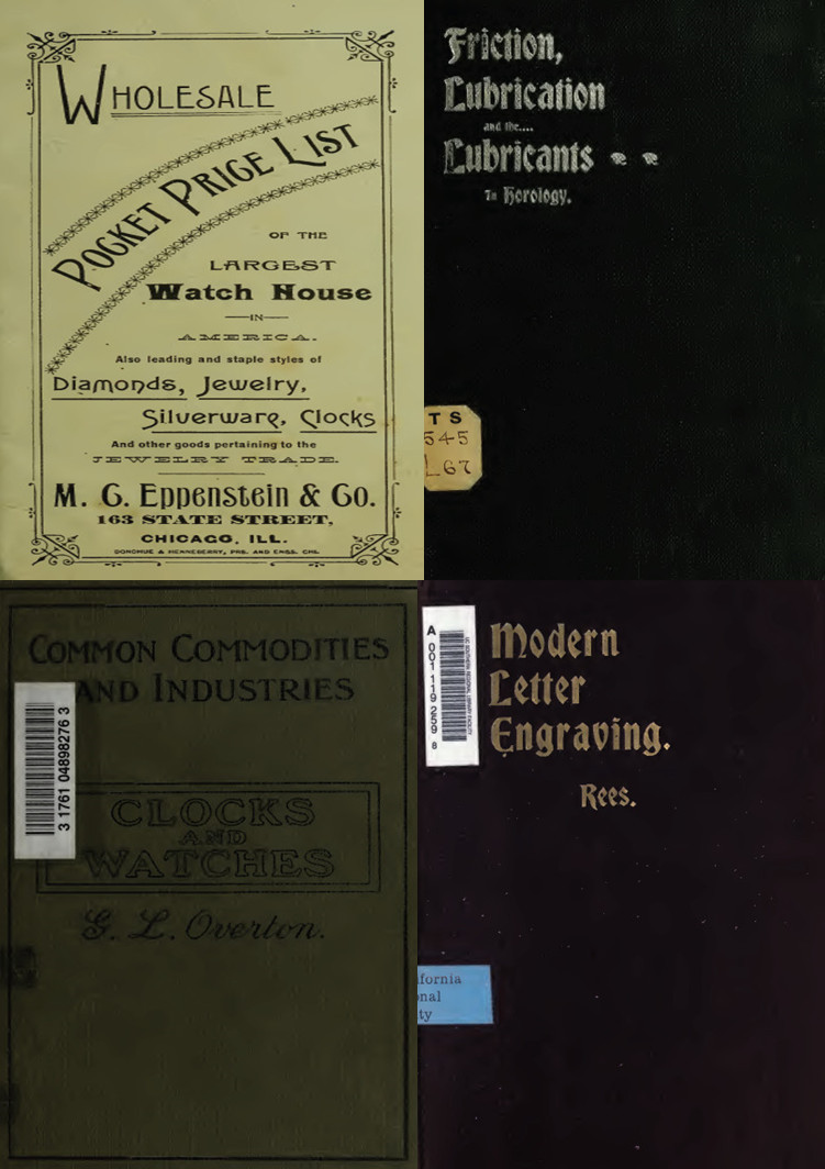 Watchmaker Horology Pocket Watch Clock Repair – 220 Old Rare Books on DVD