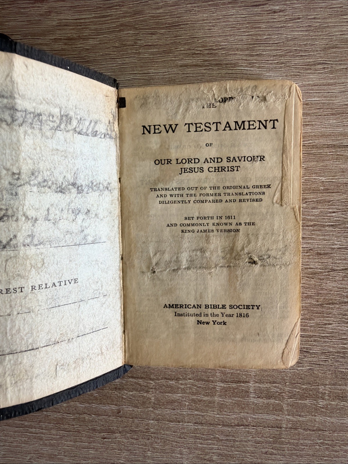 Lot of 7 Antique Vintage Religious Books/Bibles Compact Pocket Size 1800s-1900s
