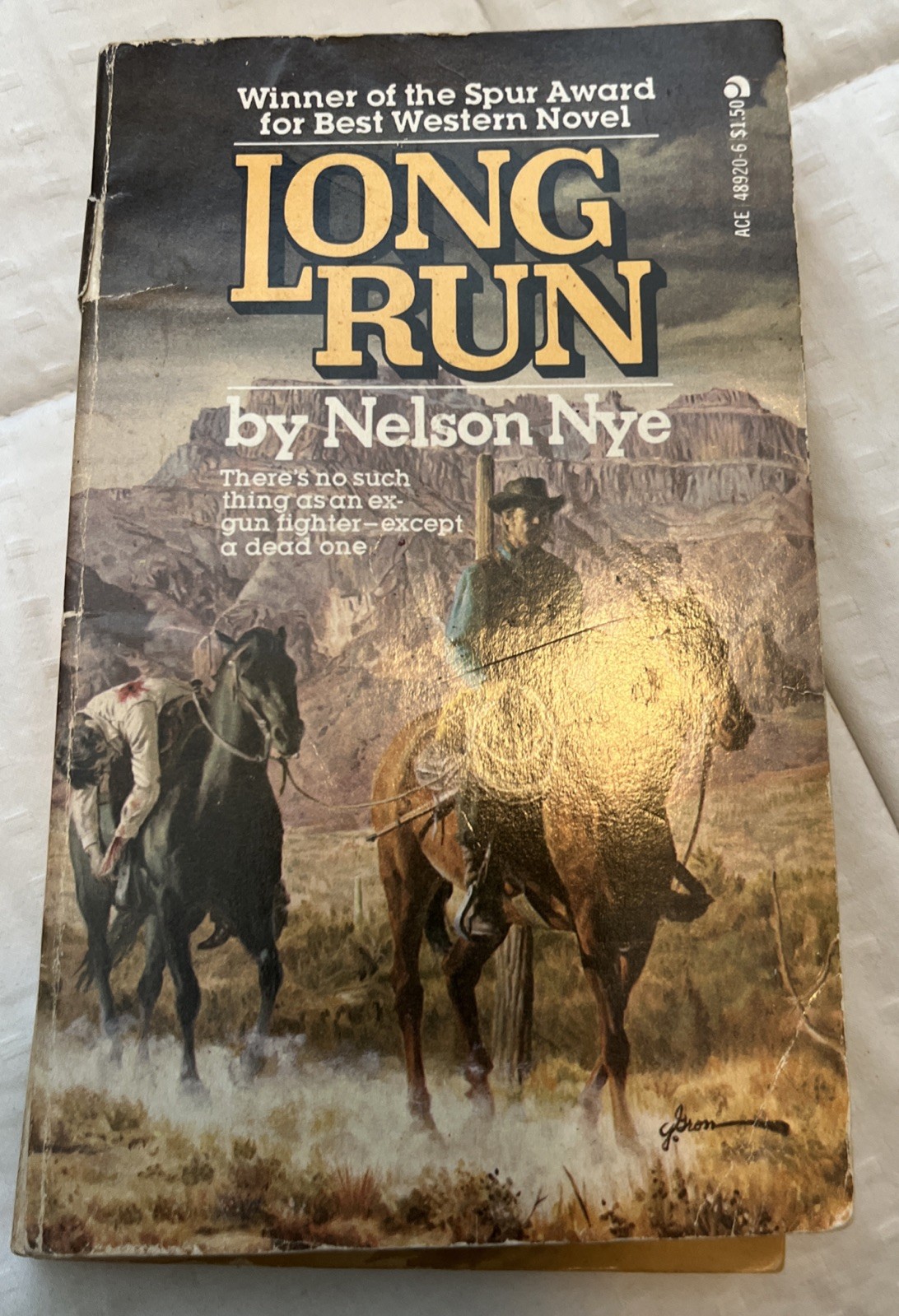 Lot Of 10 Vintage Western Paperback Books (See Photos For Titles) S17
