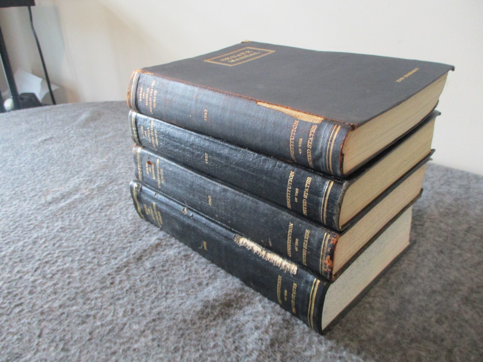 SENATE MANUAL(4) UNITED STATES RULES 1947-57-63-75 -SENATOR JOHN SPARKMAN ESTATE