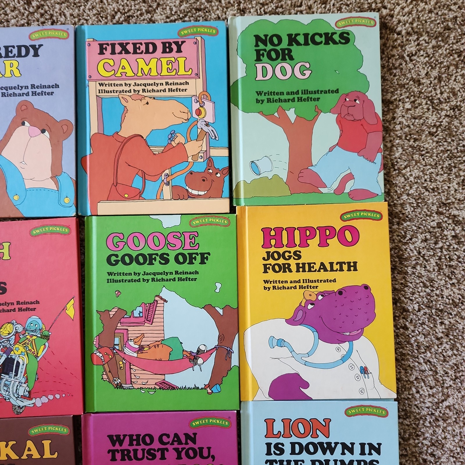 Complete Set 26 + 1 Sweet Pickles Books~A-Z Large size books-9 3/4 by 7 3/4 in