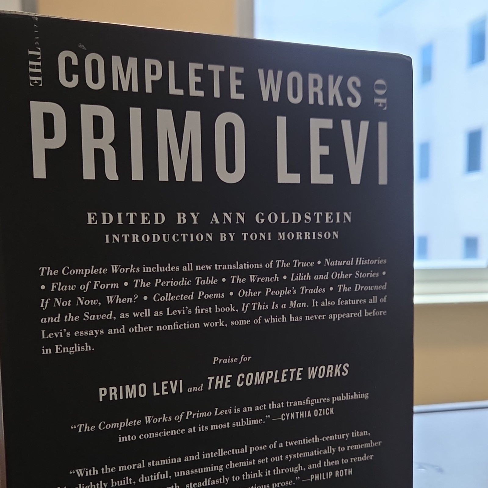 The Complete Works of Primo Levi Vol I-III Box Set, Liveright, English