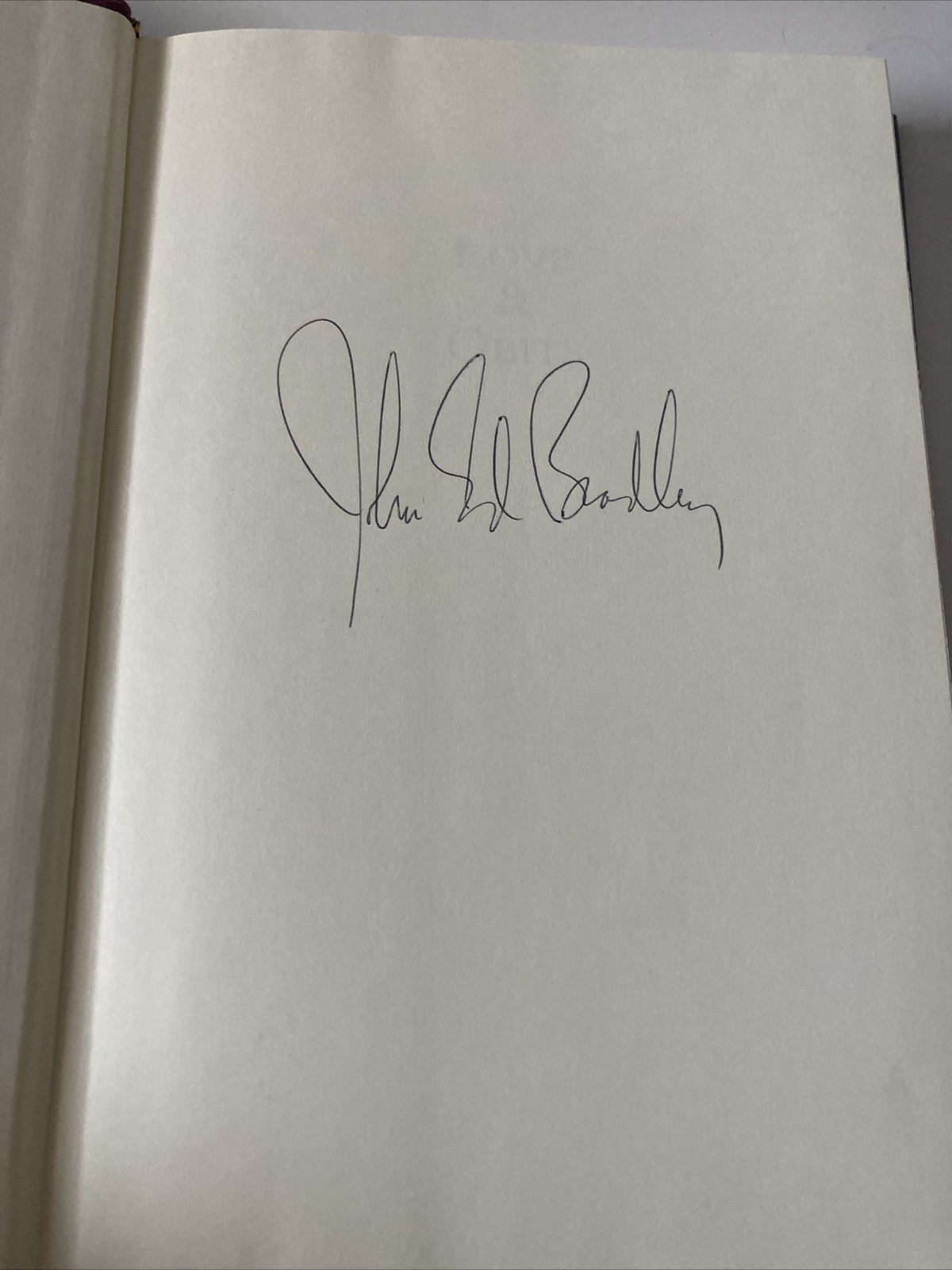 SIGNED Love and Obits by John E. Bradley First Editor Hardcover