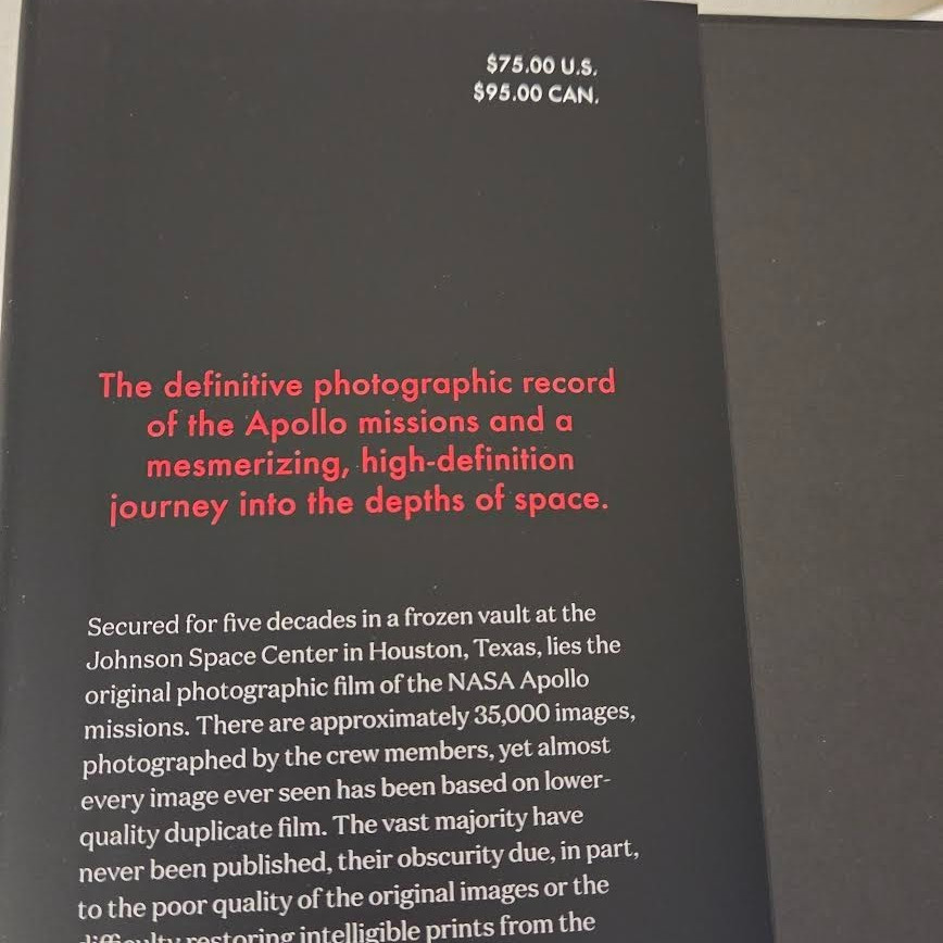 Apollo Remastered: The Ultimate Photographic Record by Andy Saunders HC VGC!!!