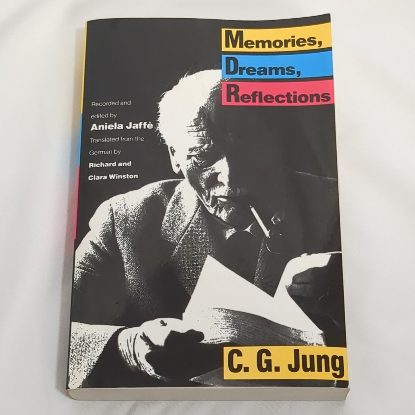 Carl G. Jung Memories, Dreams, Reflections 1989 Trade Paperback Revised Vintage