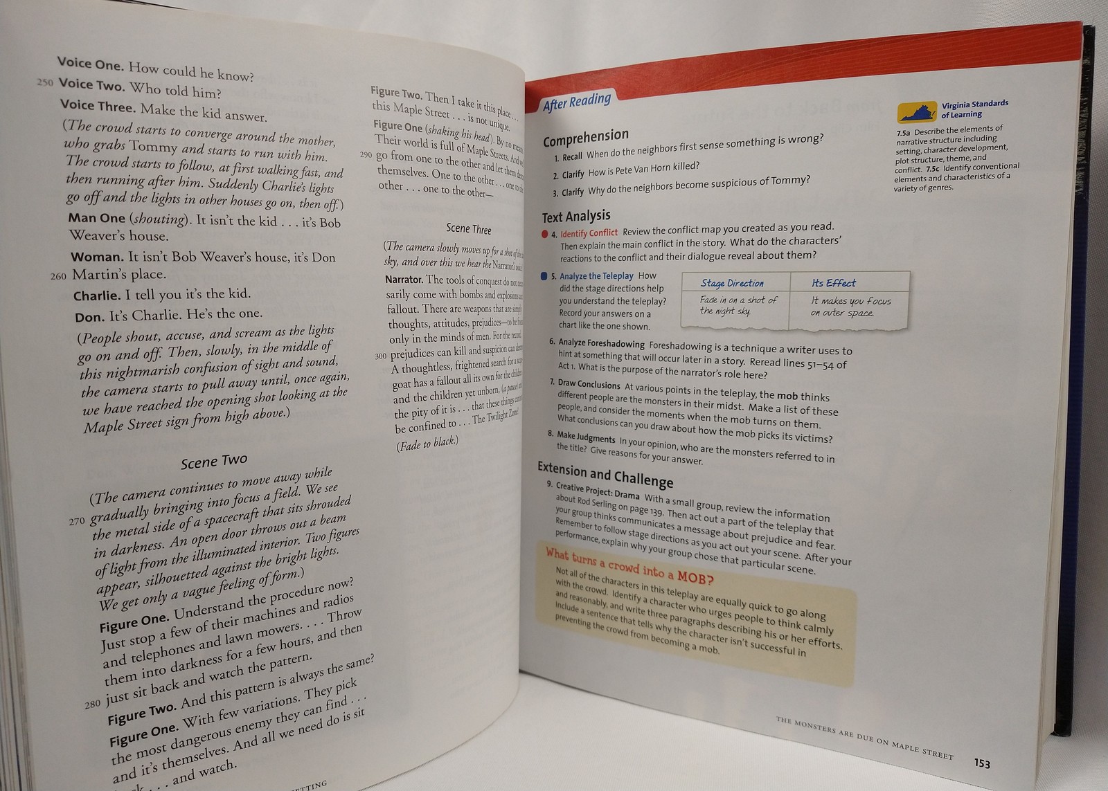 Holt McDougal Literature Grade 7 Virginia Textbook 2013 Student Edition