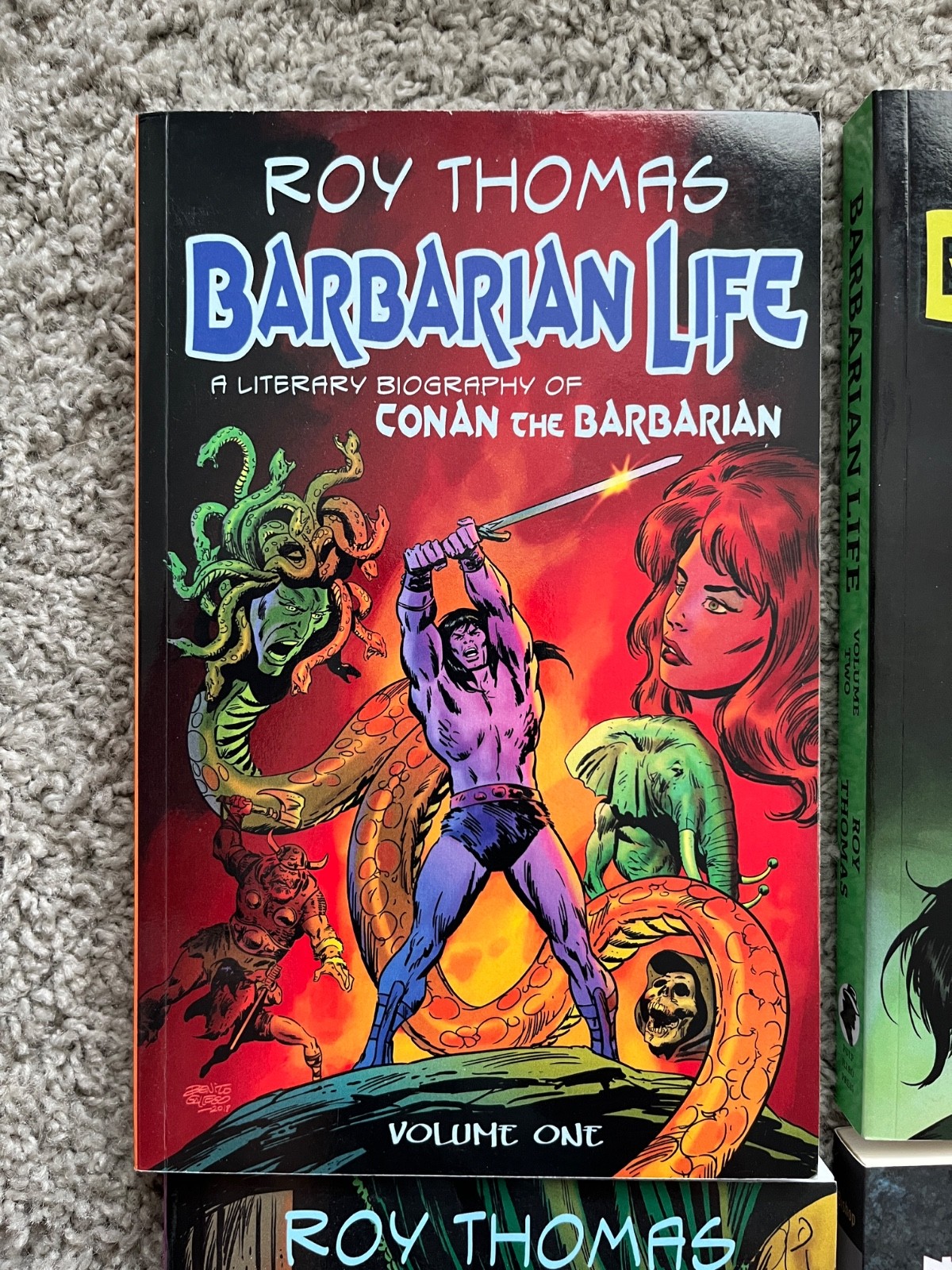 Roy Thomas Barbarian Life – Marvel Conan the Barbarian + Medievalist Comics