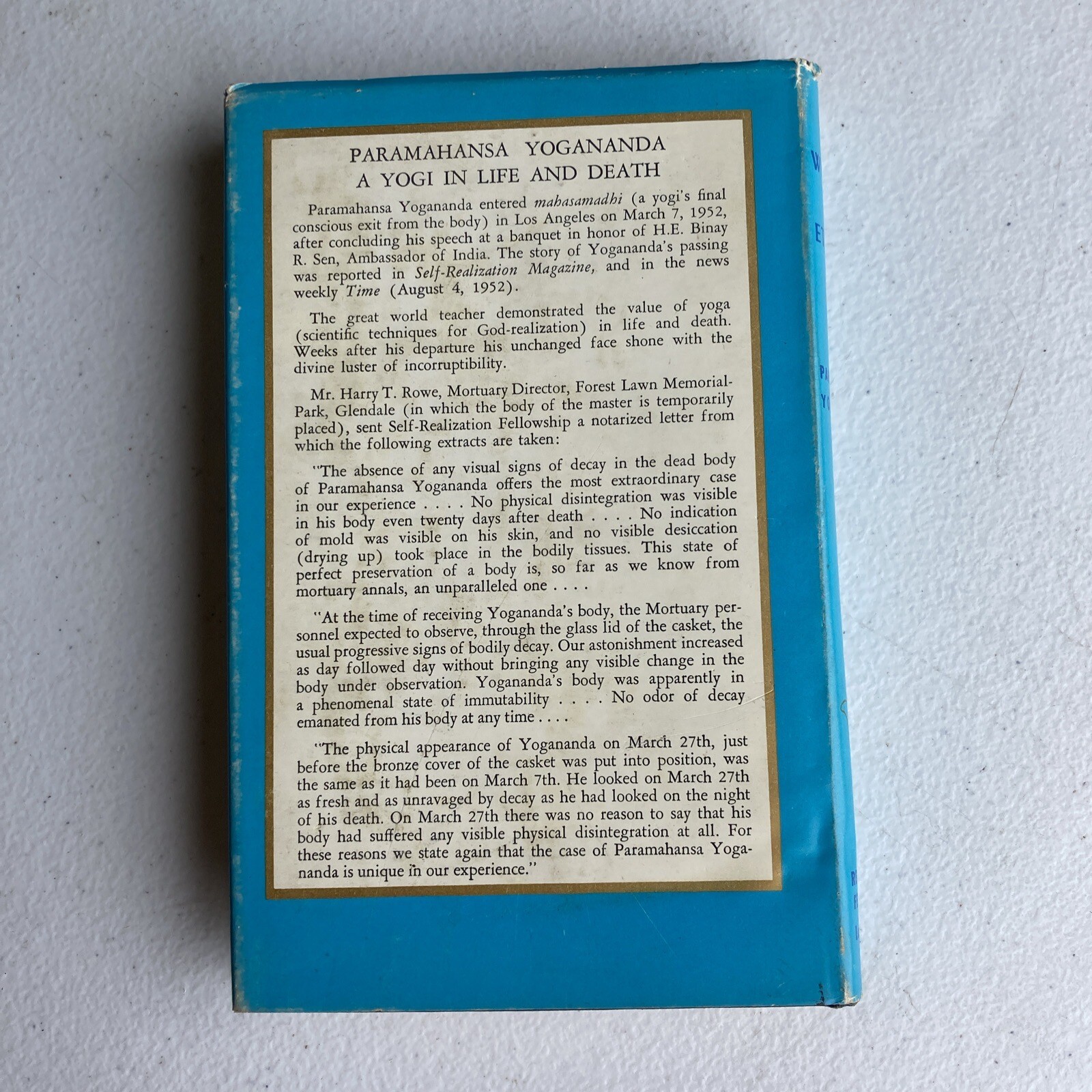 Whispers from Eternity by Paramahansa Yogananda, (8th Edition, 1959, HCDJ)