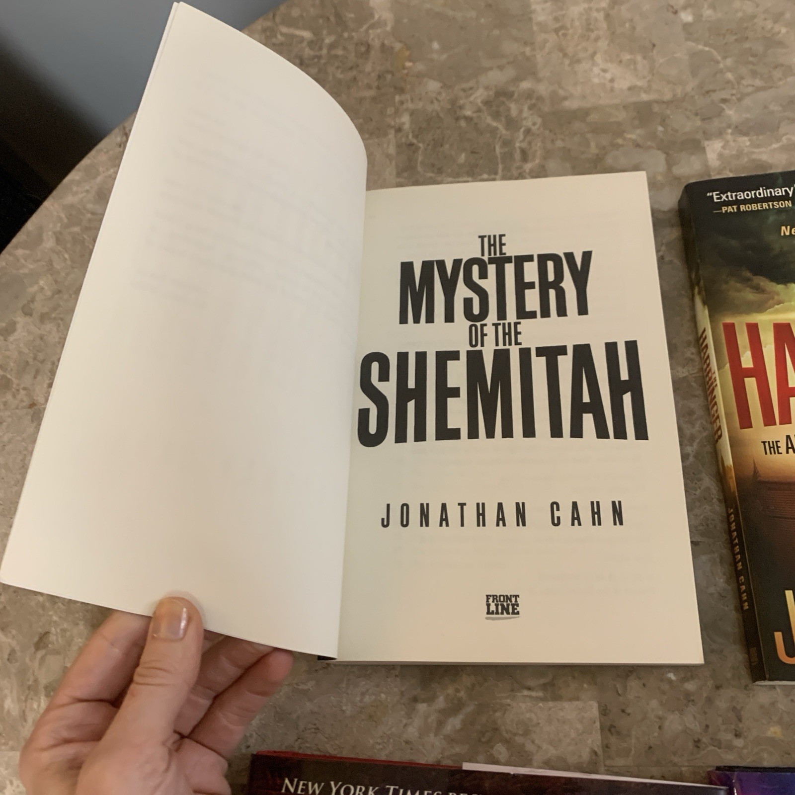Jonathan Cahn 6 Book Lot Set The Harbinger DVD Return of Gods Dragon’s Prophecy+