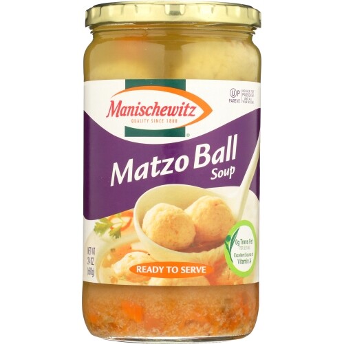 Soup Matzo Ball Jars Case of 12 X 24 Oz By Manischewitz
