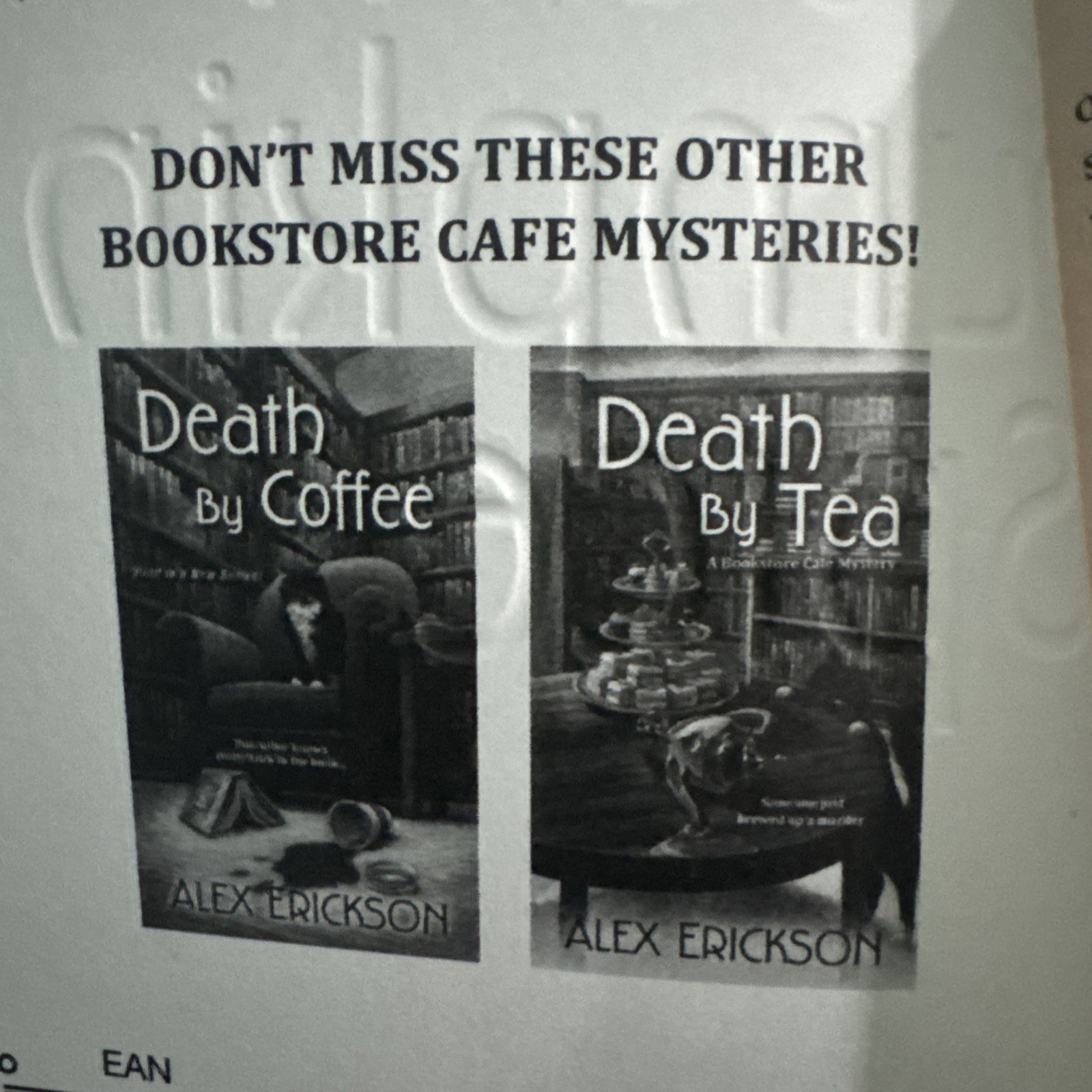 Death by Pumpkin Spice Bookstore Cafe Mystery Murder Passion Romance Halloween