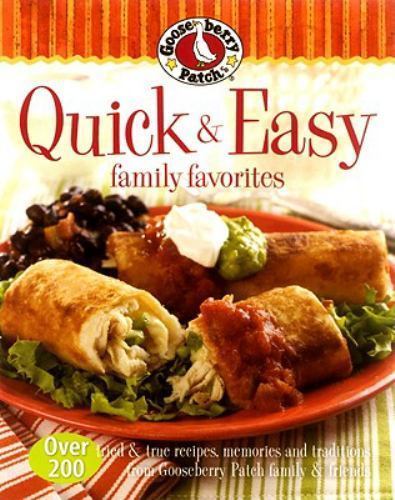 Gooseberry Patch Quick & Easy Family Favorites – hardcover, Patch, 0848732995