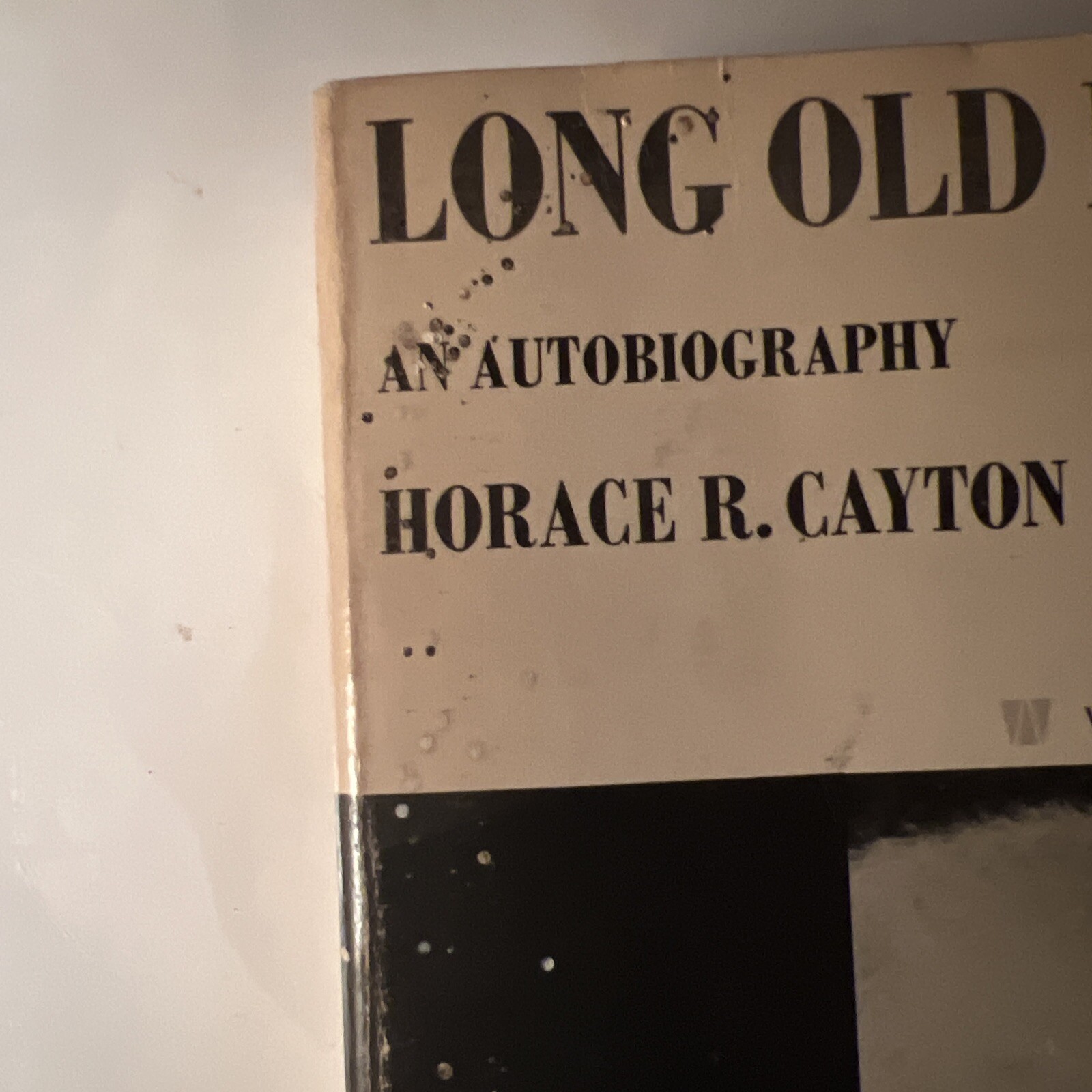 Paperbacks Ser.: Long Old Road : An Autobiography by Horace R. Cayton (Trade…