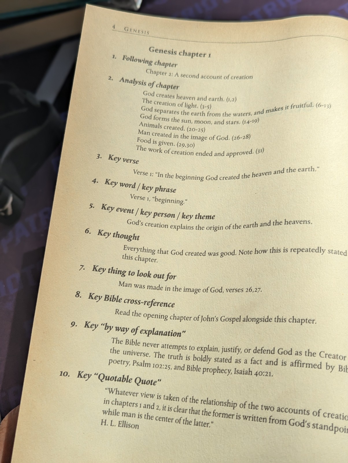 Key Word Commentary: Thoughts on Every Chapter of the Bible Mark Water HC 2003