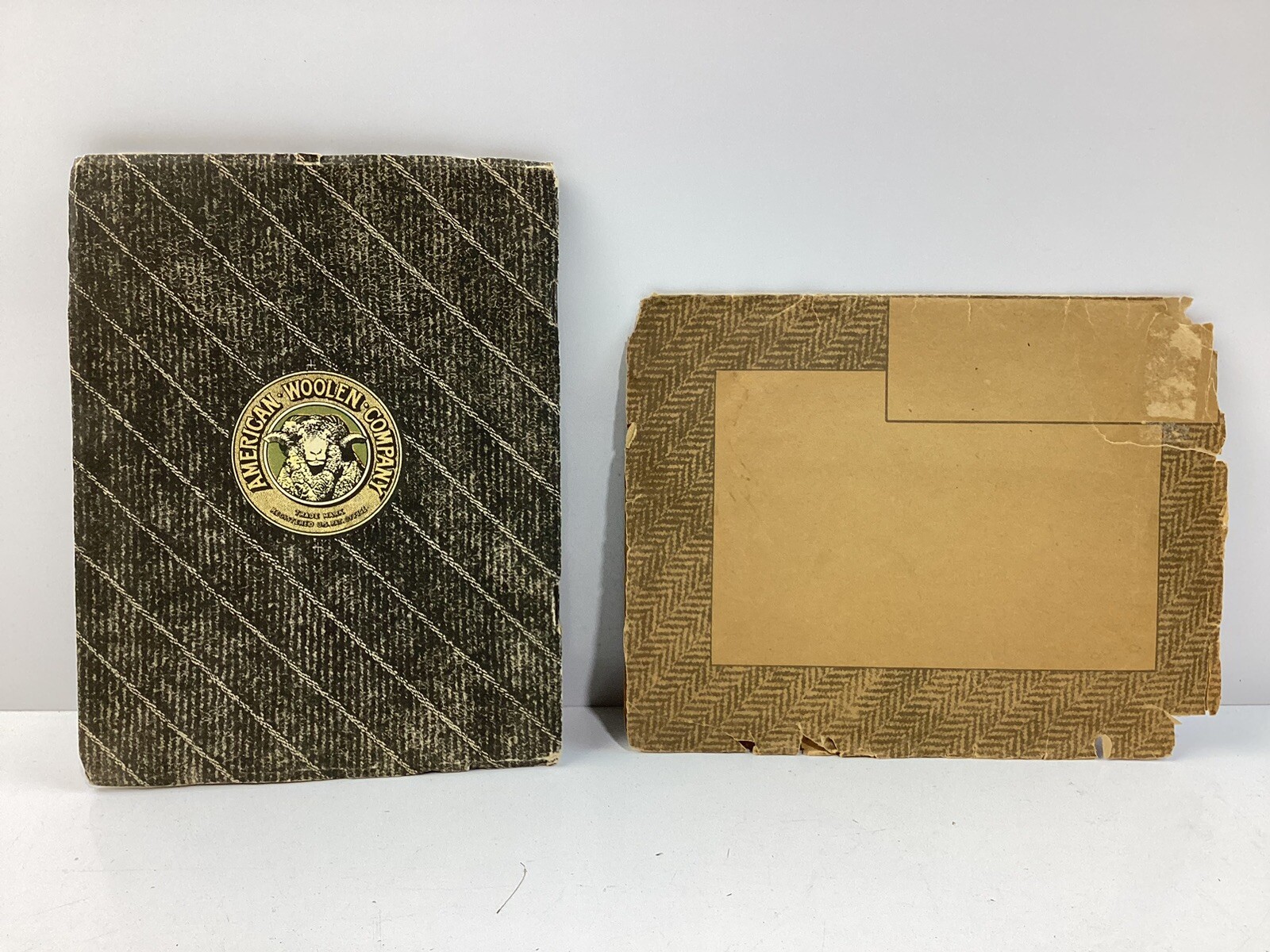 From Wool to Cloth American Woolen Co. William M. Wood PB w/ Original Envelope