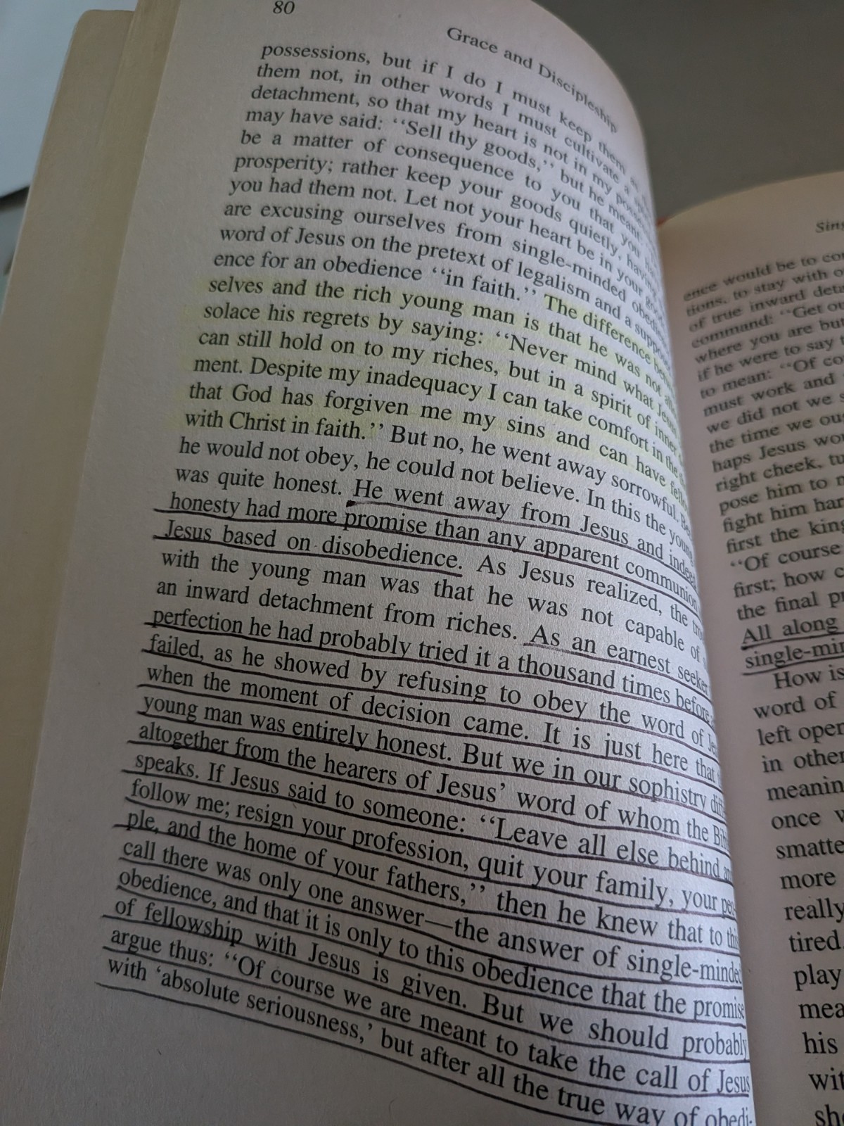 2 Book Set! Ethics & Cost Of Discipleship By Bonhoeffer, Dietrich, PB, Good