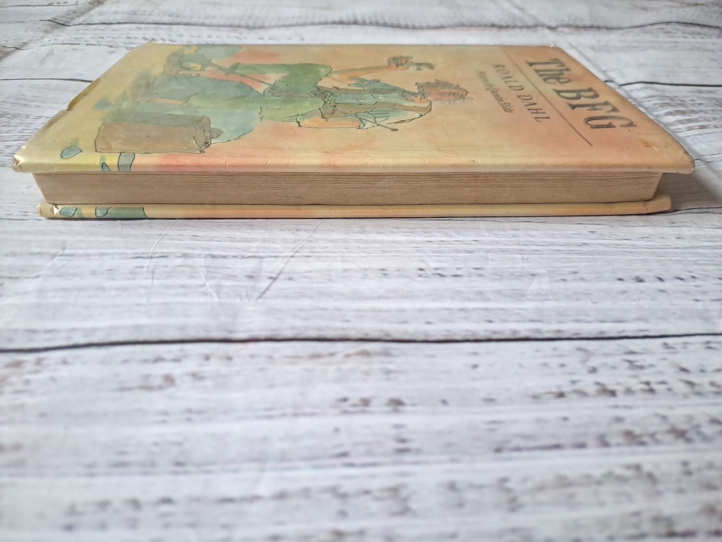 The BFG (by Roald Dahl) (1st American Edition, 1982) (Hardcover) 2nd Printing