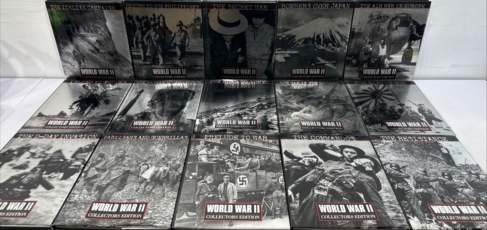 Set Of 17 Time Life Collectors Edition World War II Collectors Edition Hardcover