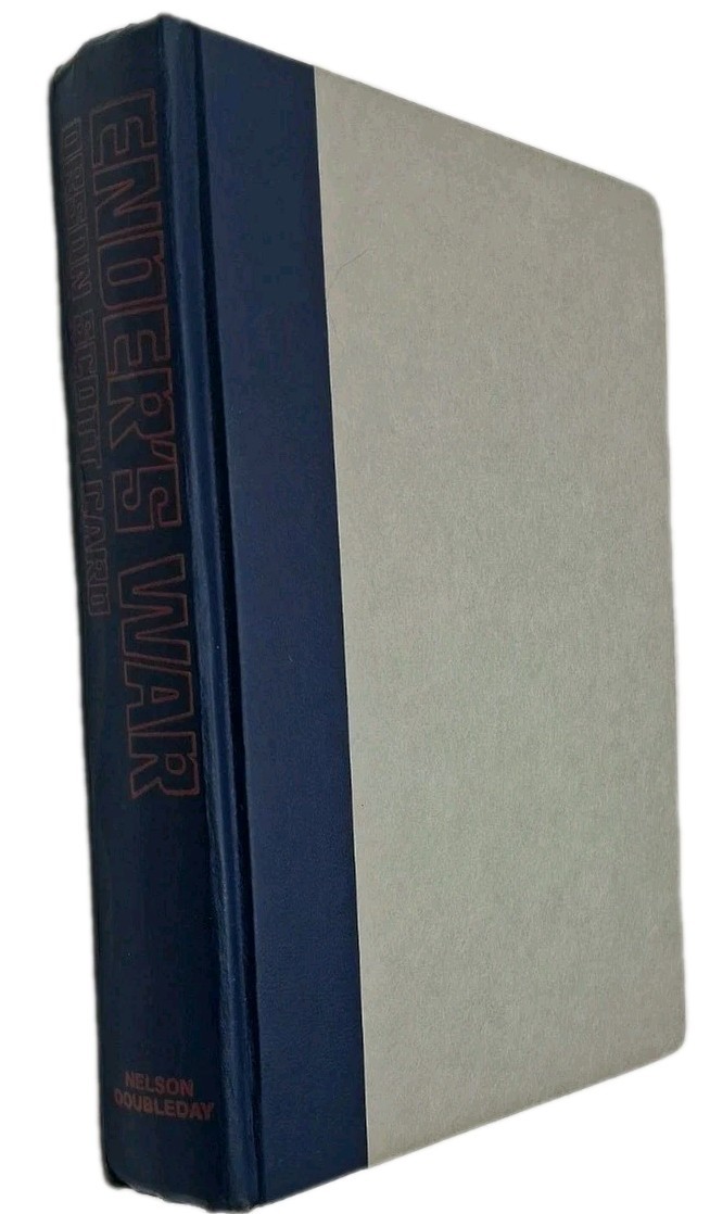 SIGNED! Ender’s War by Orson Scott Card w/ENDER’S WAR Expanded Version BCE HC DJ