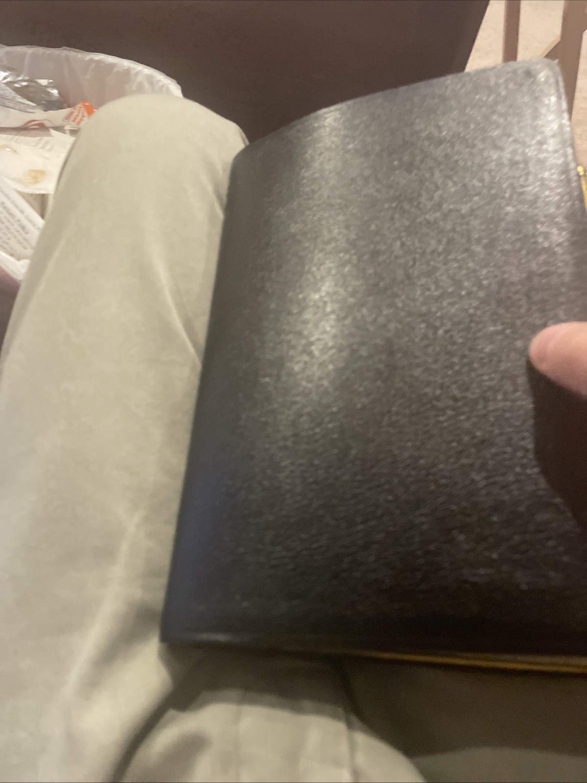 NIV Thinline Bible by Zondervan Staff (2005, Leather)