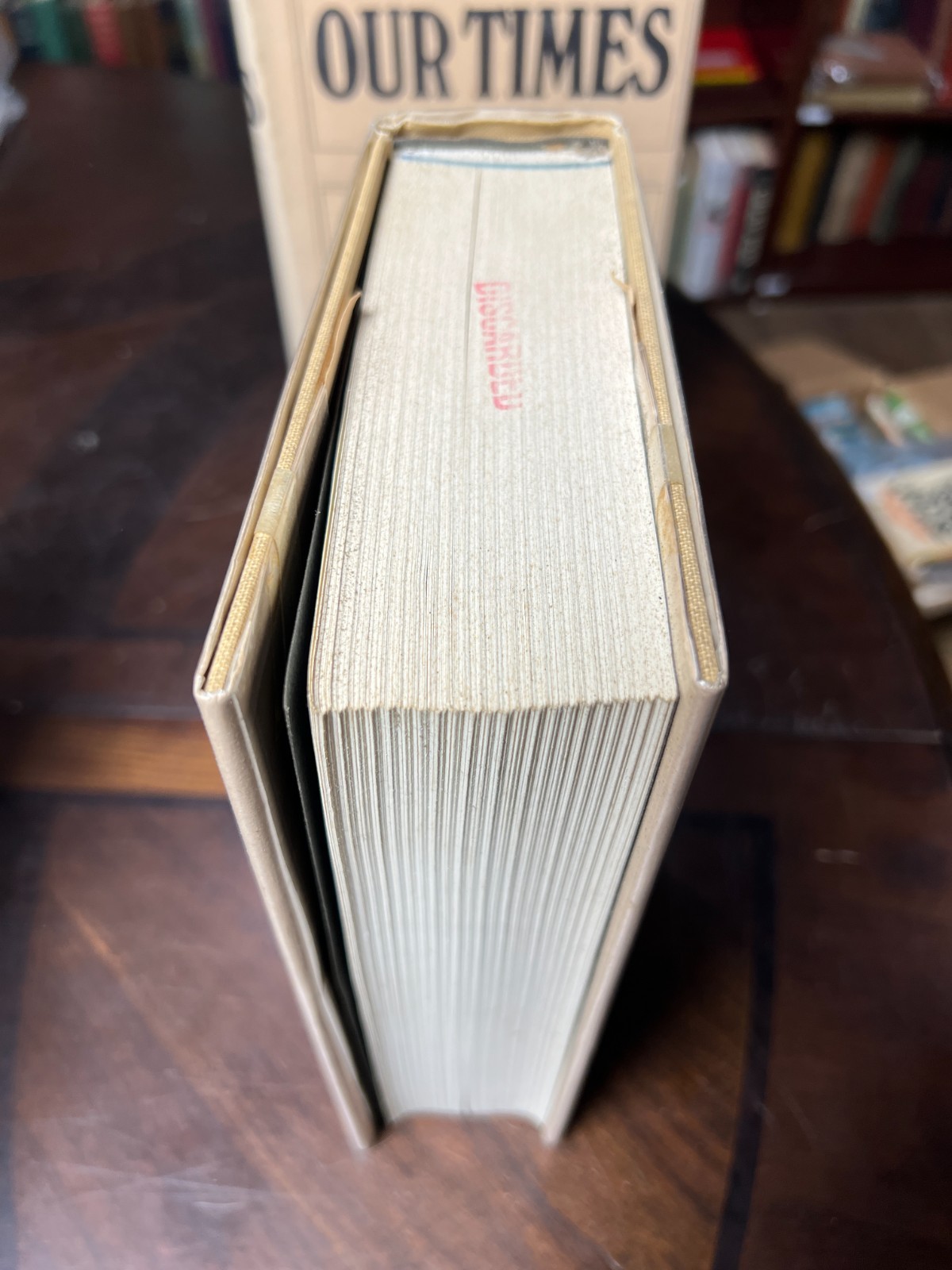 Our Times by Mark Sullivan 1972 HC Vol 1 – 6 Complete Ex-Library 5-2