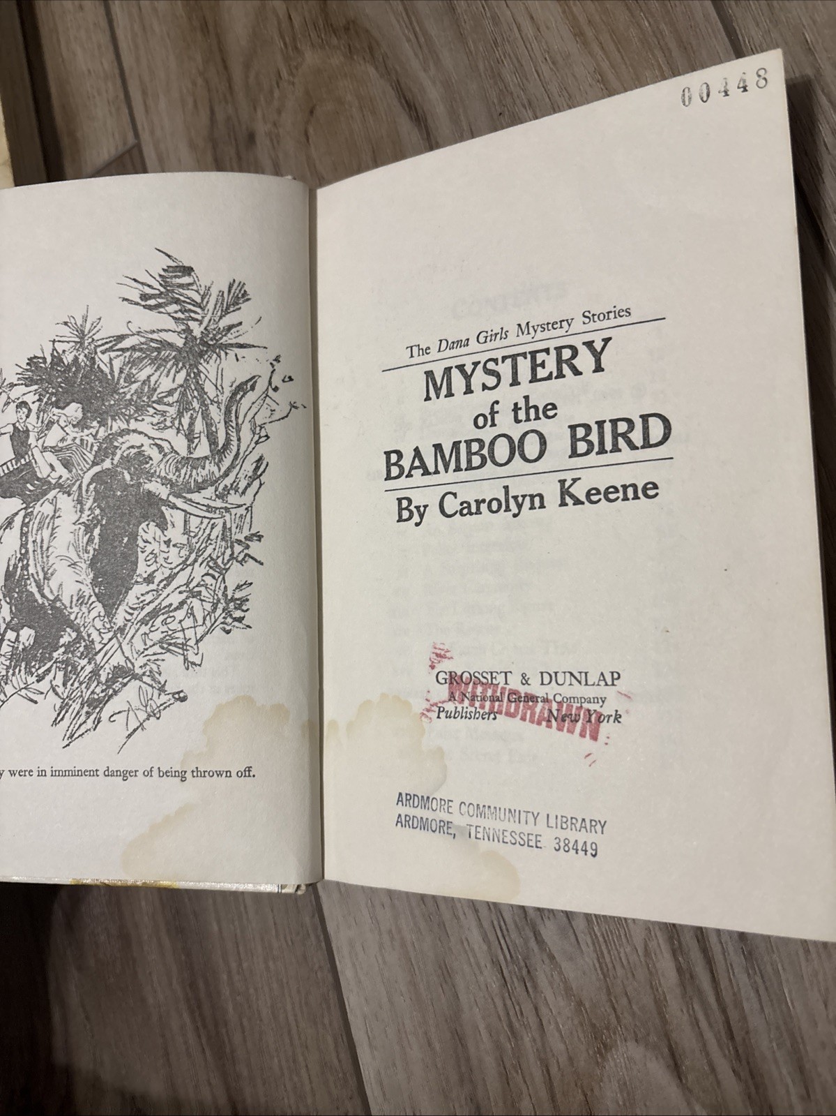 DANA GIRLS MYSTERY STORIES by Carolyn Keene VTG BOOK LOT of 4, Book 7 9 13 14