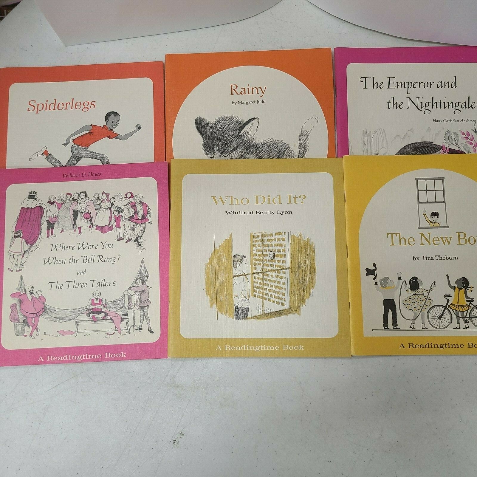 Lot of 13 Children’s „READINGTIME BOOKS“ Macmillan Company-1968, Paperback VG