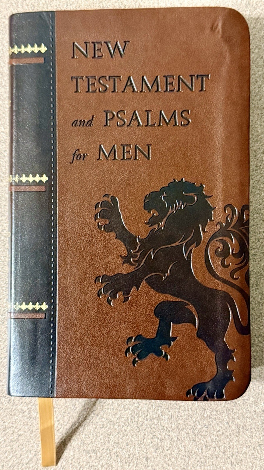 New Testament and Psalms for Men Saint Benedict Press RSV-CE Leatherette