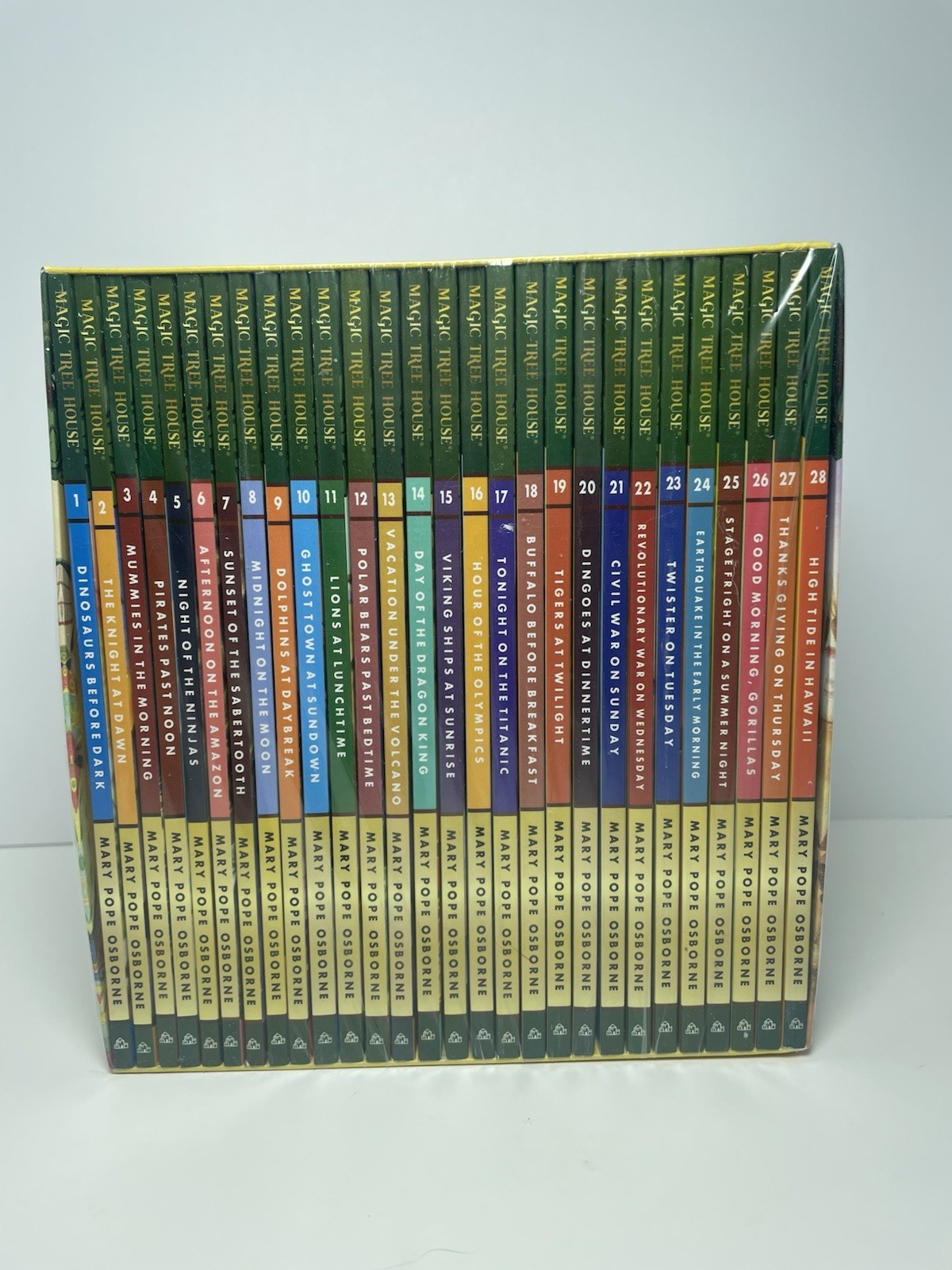 Magic Tree House Books 1-28 Boxed Set by Mary Pope Osborne – Sealed