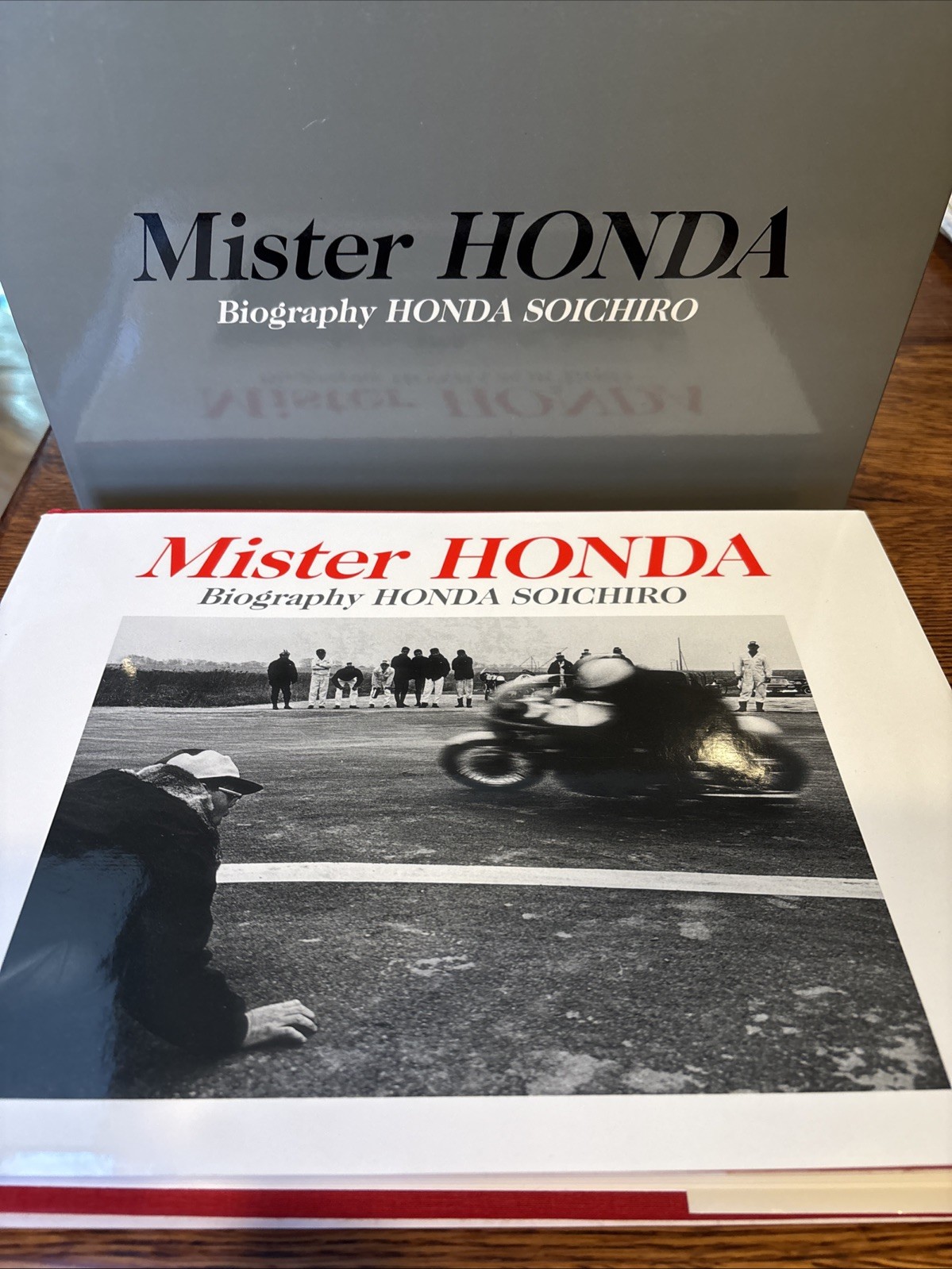 Mister Honda : Biography of Honda Soichiro, 1998 English Edition HB/DJ + Case