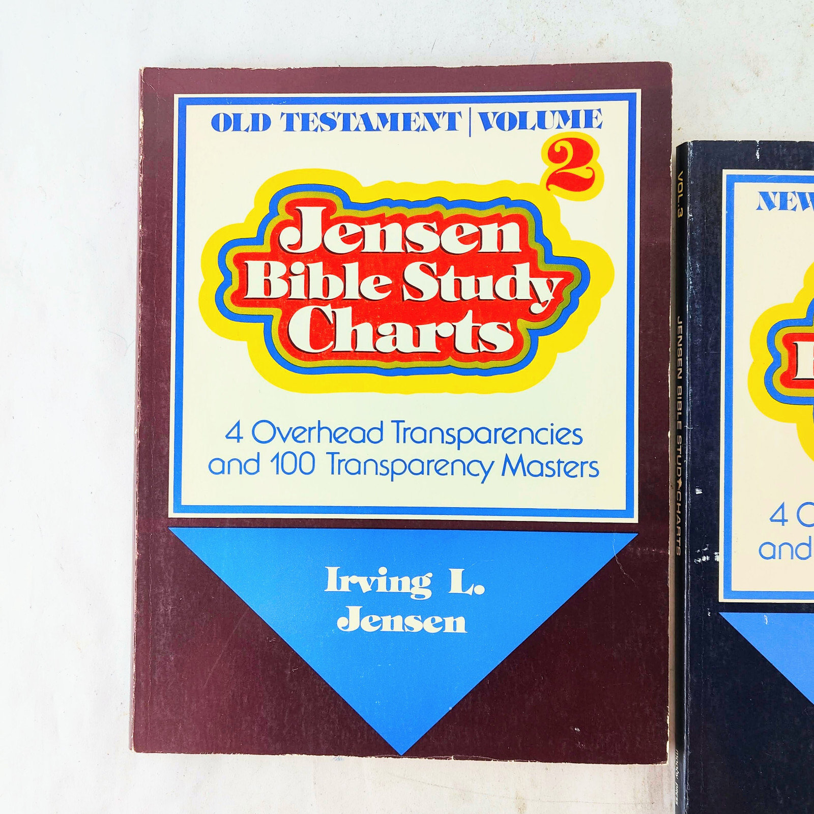 Jensen Bible Study Charts Complete Set Volume 1 2 3 Lot 228 Transparency Masters
