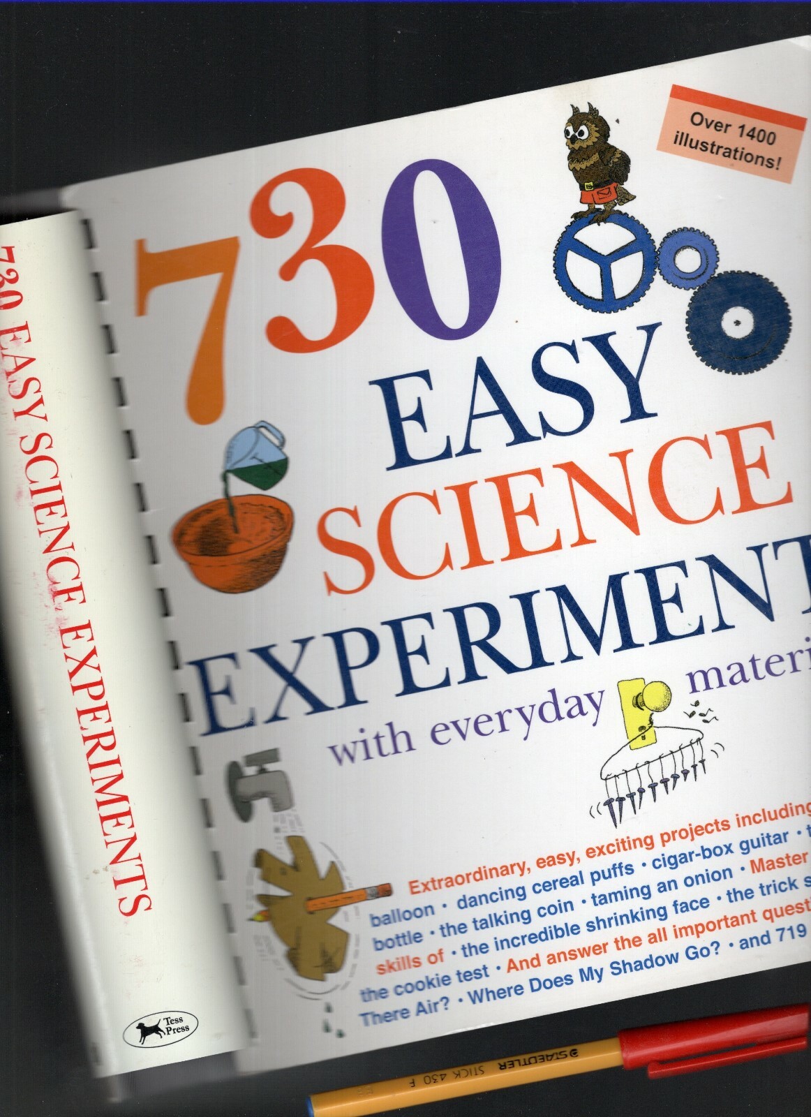 Staying at Home? 3lb / 1.3kg 730 EASY SCIENCE EXPERIMENTS Enjoy as you Learn EC+
