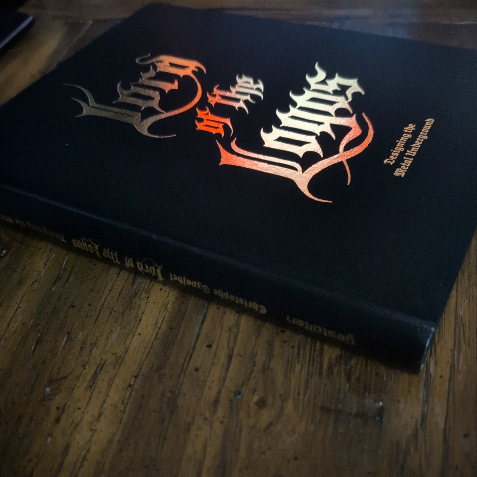 Lord of the Logos Art Book Christophe Szpajdel Metal Logo Designs