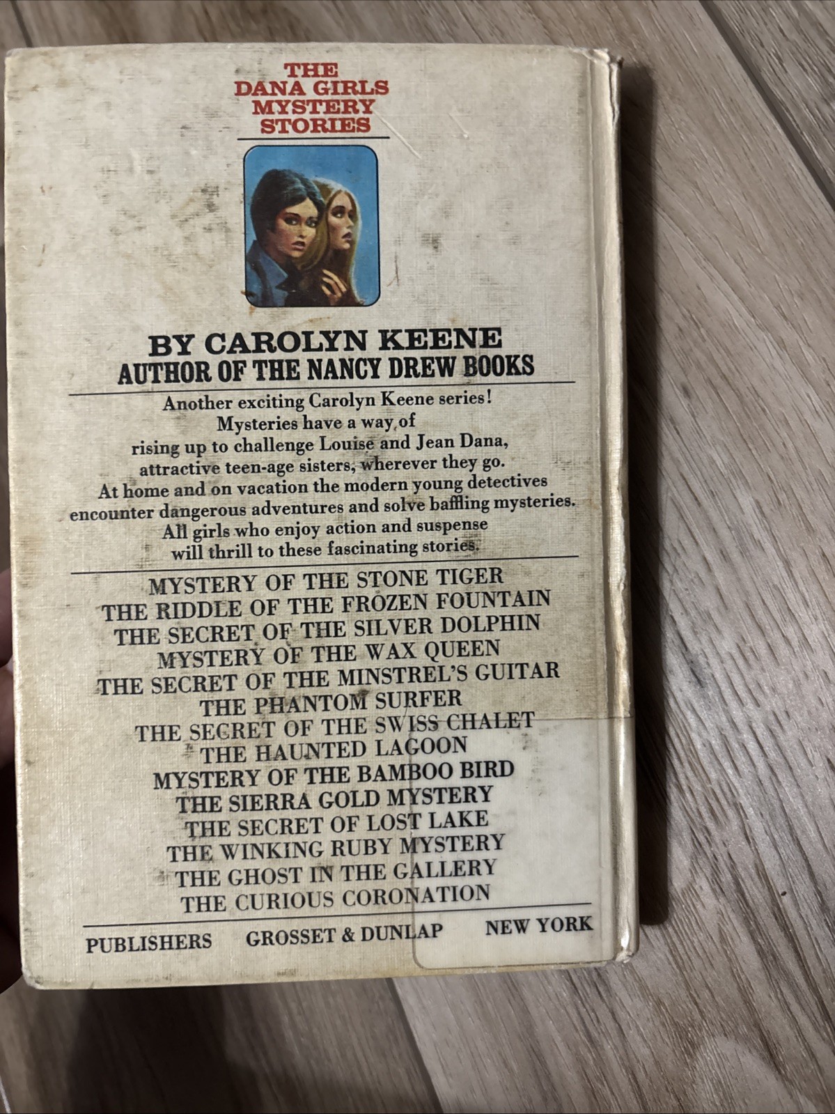 DANA GIRLS MYSTERY STORIES by Carolyn Keene VTG BOOK LOT of 4, Book 7 9 13 14
