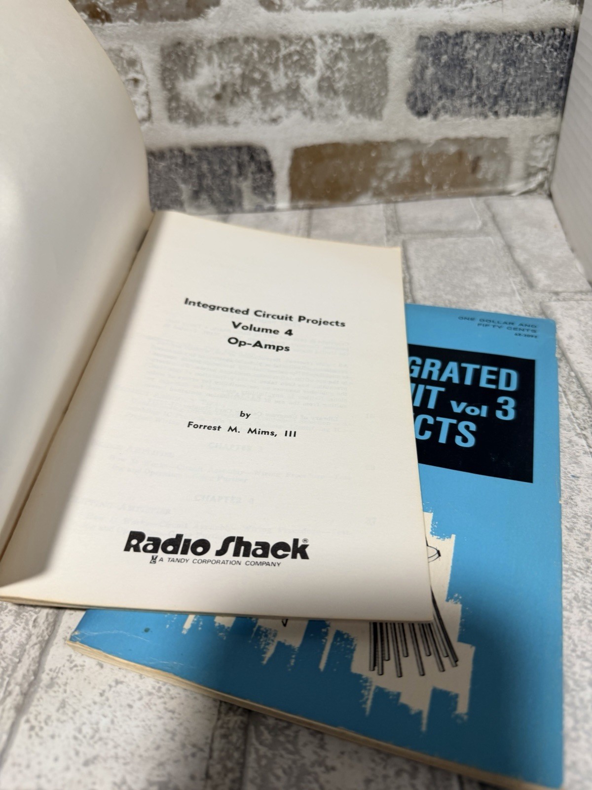 Radio Shack Integrated Circuit Projects vol 3,4,5 Forrest M Mims 1st Ed 1975