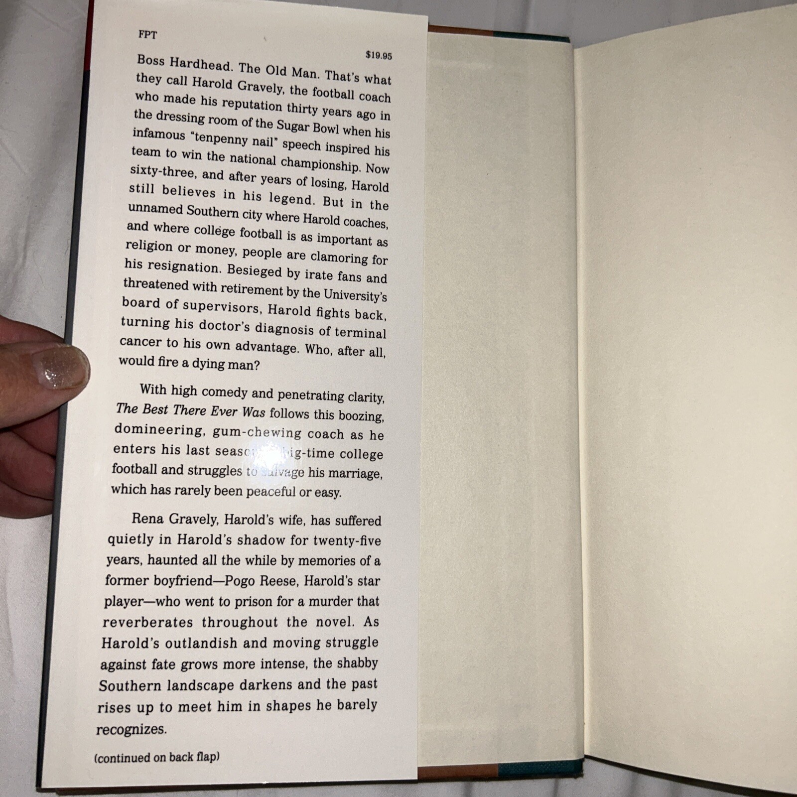 Best There Ever Was by John E. Bradley (1990, First Edition/Printing HC/DJ) F20