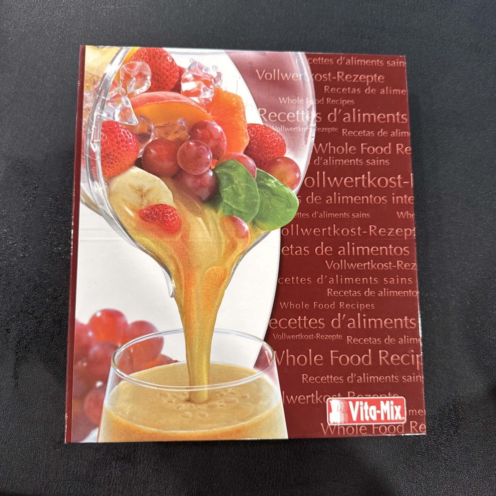 Vita-Mix Whole Food Recipes 3-Ring Binder and Owner’s Manual 5200 Recipes VGC