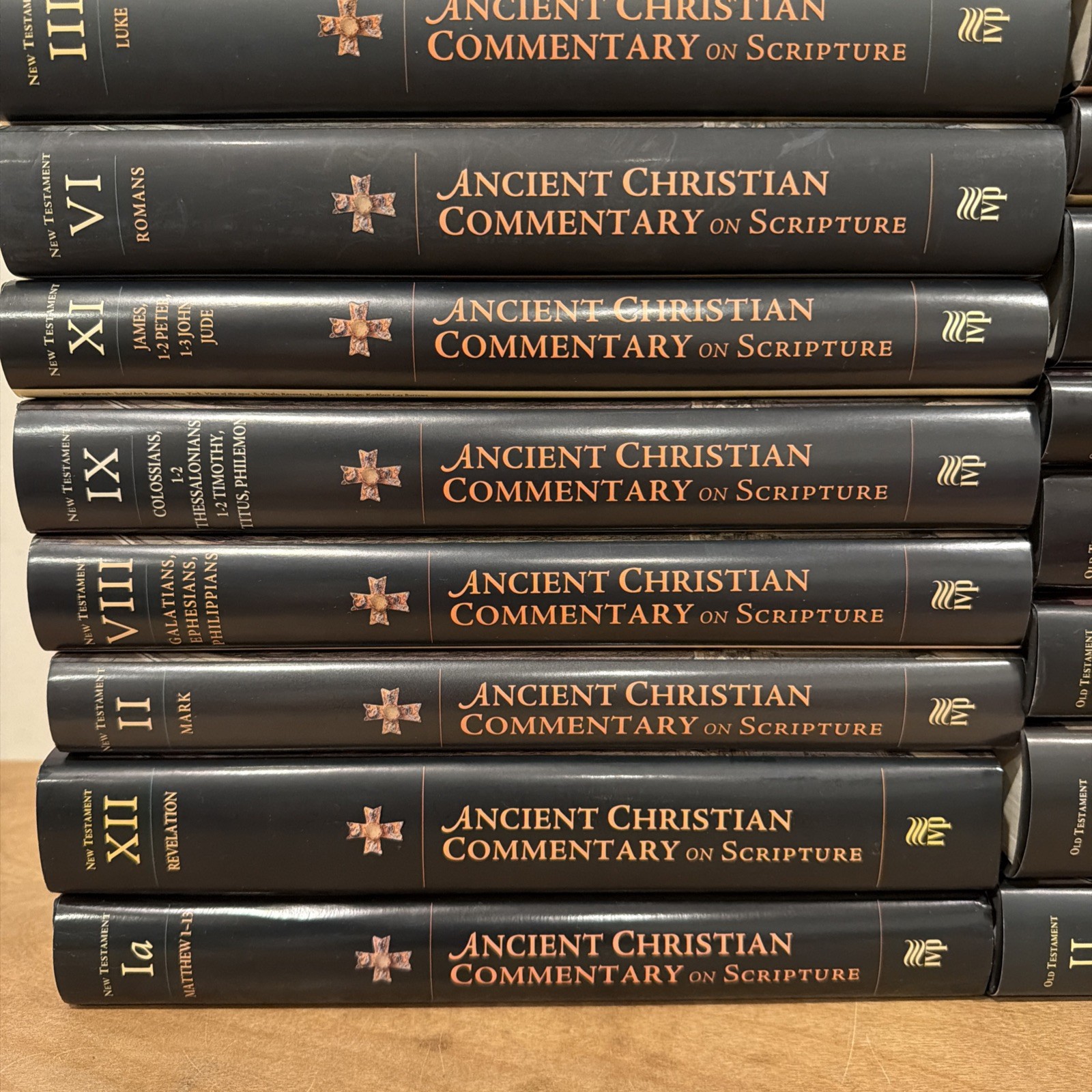 The Ancient Christian Commentary on Scripture [29 Volume Set] Hard Cover.