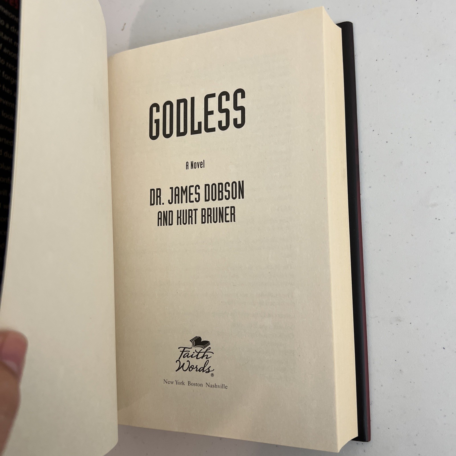 Christian Faith Book Lot 3 – Fatherless Childless Godless LIKE NEW Condition