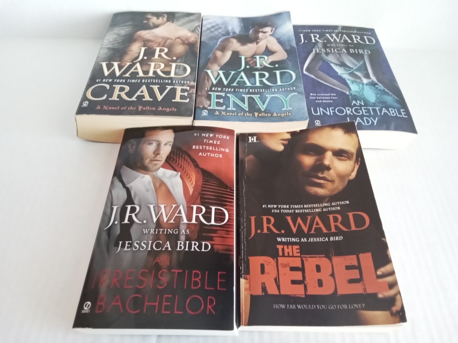 J.R. Ward Lot of 5 Paperback Books Mystery Thriller