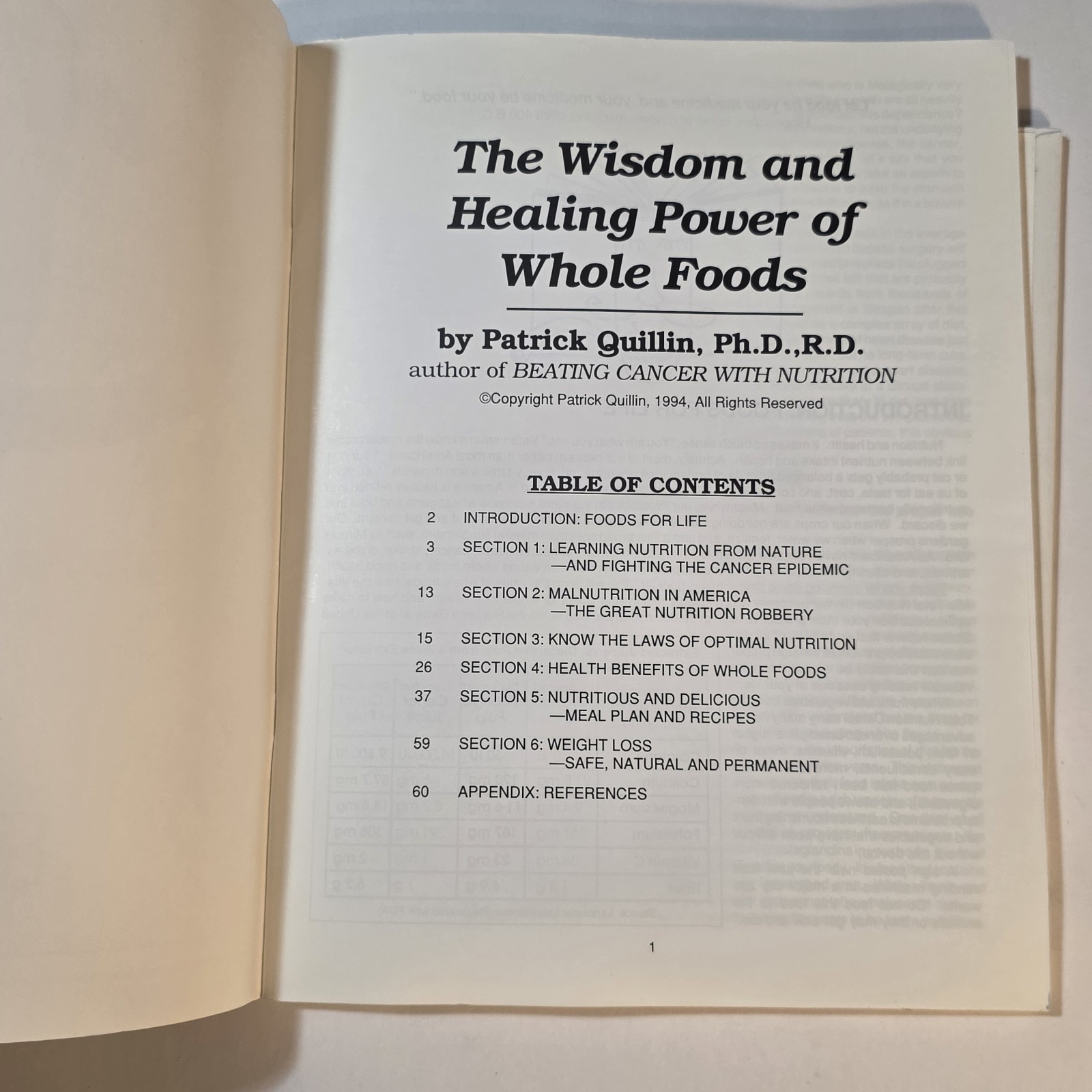 Vita-Mix Whole Food Recipes 3-Ring Binder and Owner’s Manual 2000 USA